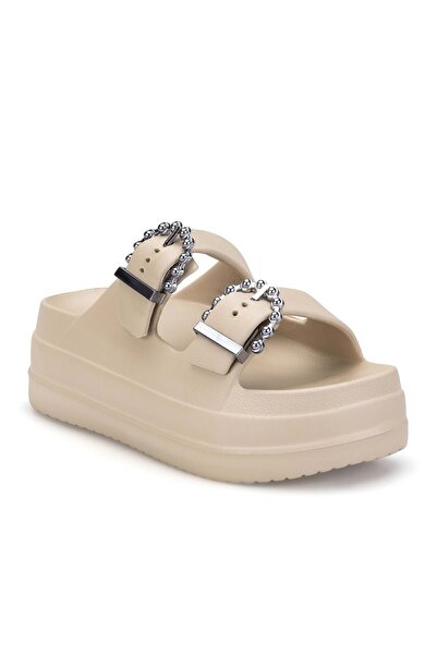DARK SEER Ds Monapi.Yakut Stone Mink Orthopedic Eva Women's Buckle Slippers S...