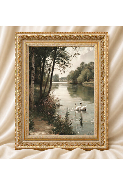 Tek Tasarım Vintage Framed Painting, Classic Antique Framed Painting Models