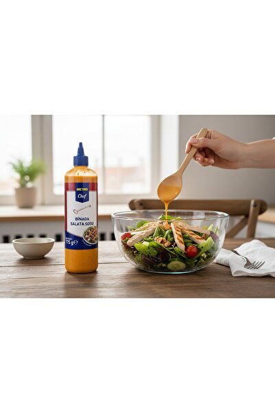 Metro Chef Binada (Thousand Island) Salata Sosu 775 Gr - Makarna, Tavuk ve So...