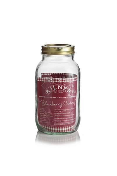 KİLNER Borcan din sticla Chutney 1 l, pentru conservare, Transparent