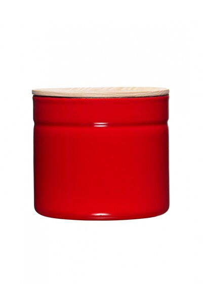 Riess Cutie alimentara Riess, 1.3l, capac din lemn, Fresh Tomato, 13x12cm, se...