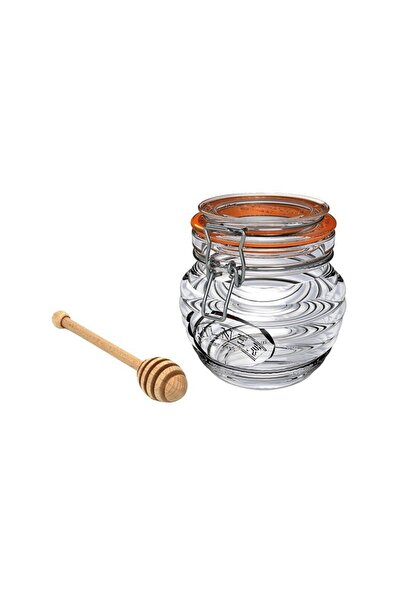 KİLNER Set borcan/lingura Kilner, Transparent/maro