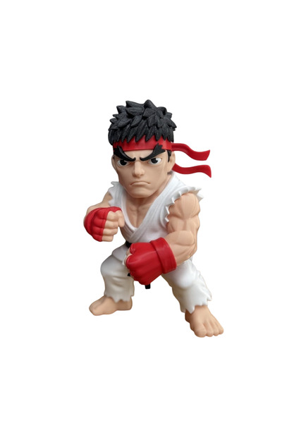 Eva Prints Figurina Ryu 27 cm, model decorativ printat 3D in Romania, fan art...