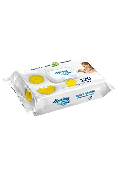 DOCTOR WIPES Σπρινγκ Λάιν Αναδυόμενα Υγρά Μαντηλάκια Χαμομήλι 120 τεμάχια, συ...