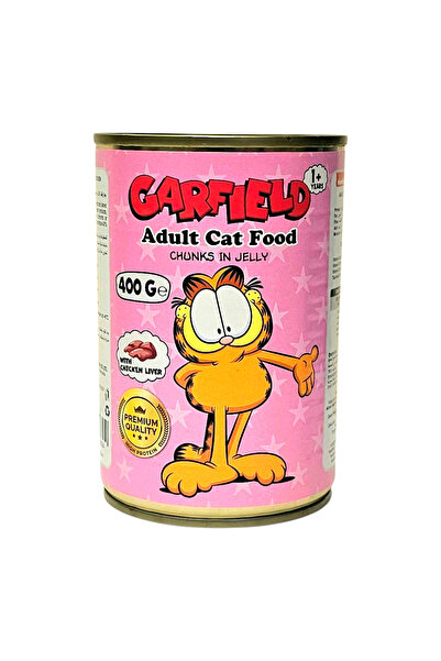 GARFIELD |   طعام رطب للقطط البالغة بنكهة الدجاج 400 جرام |   تغذية متوازنة ك...