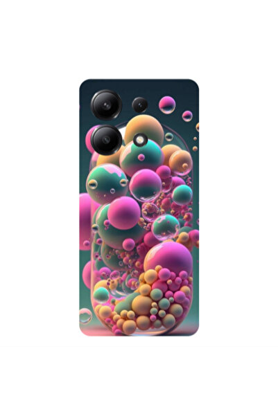 Other Xiaomi Redmi Note 13 4G Bubbles Transparent Silicone TPU Θήκη