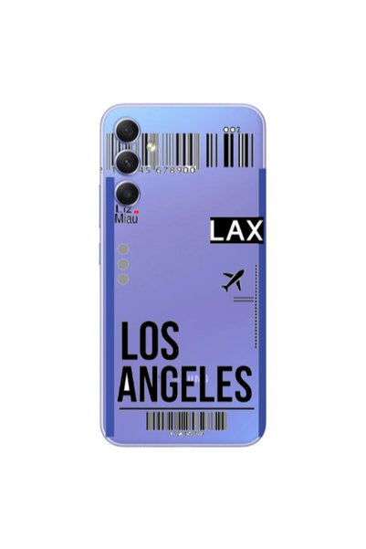 Other Samsung A16 Los angeles Transparent Silicone TPU Θήκη