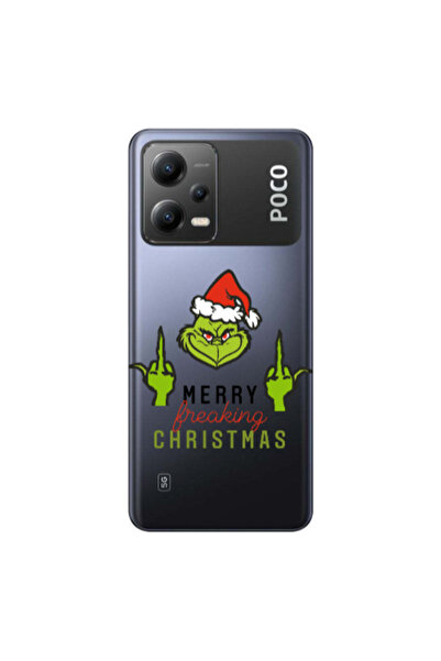 Other Xiaomi Poco X5 Merry Christmas44 Transparent Silicone TPU Θήκη