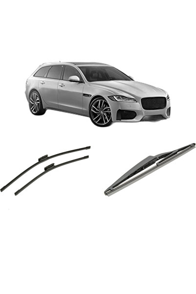 Bosch Σετ 3 υαλοκαθαριστήρων JAGUAR XF SPORTBRAKE (X250) από το 2012-2015, γι...