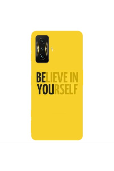 Other Xiaomi Poco F4 Gt Belive in Yourself Transparent Silicone TPU Θήκη
