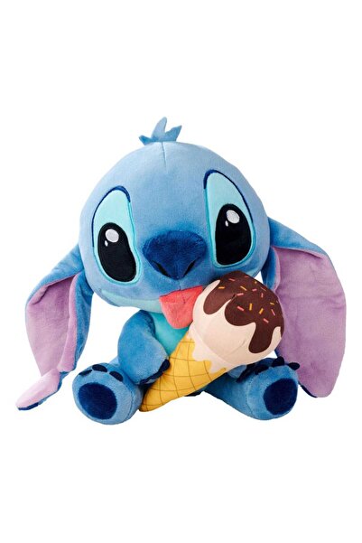 Simba Jucarie de plus, SIMBA, Maskotka Stitch cu inghetata, 25 cm, multicolor