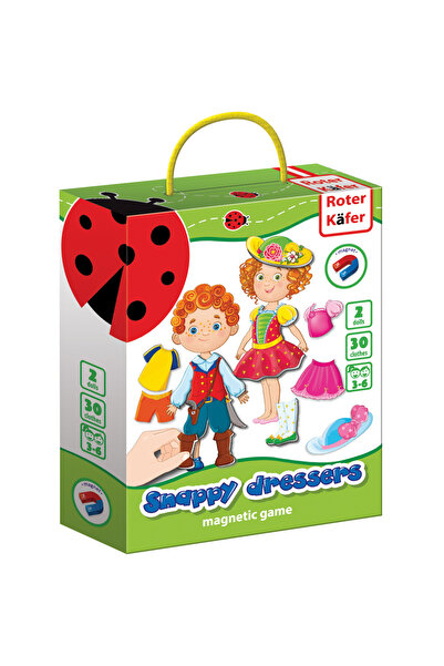 Roter Kafer Joc educativ magnetic Snappy dressers,