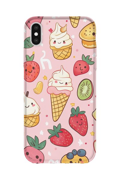 lelia Printed Transparent Phone Case Compatible with iPhone X/Xs |   Collecti...