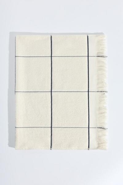 LEFTIES Kareli banyo paspası 70 x 50 cm