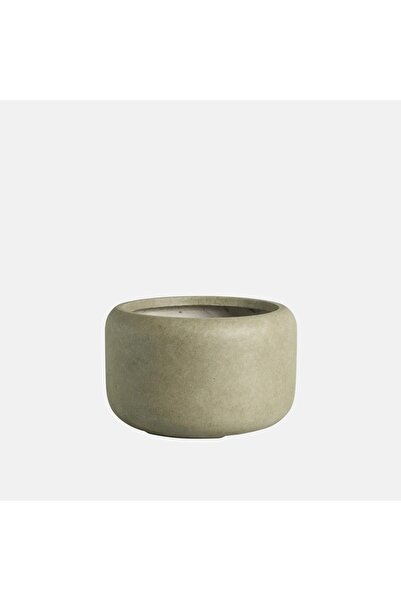 Herstera CILINDRO BAJO MANTUA Ghiveci 44 X 26 CM (Verde)