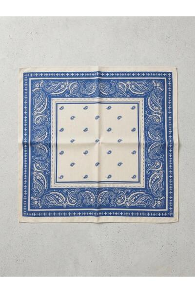 nazipek Soft Fabric Cotton Bandana Scarf 50X50Cm