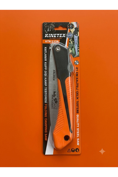KİNETEX KATLANIR KURT DİŞİ KAMP TESTERESİ