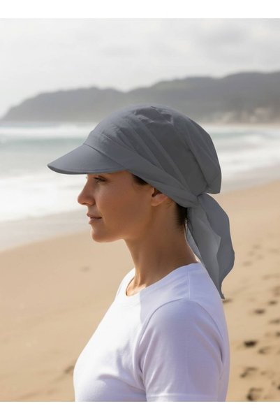 Gigi Luxe Women's Safari Tie-Up Brim Bandana Beach Hat