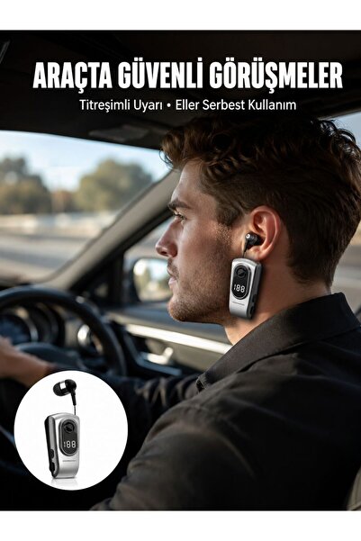 Artepieza co. Kablosuz Bluetooth 5.2 Kulaklık – Titreşimli Uyarı ve Uzun Pil ...