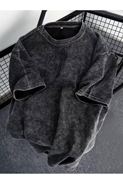 JANTIL MODA Premium Cotton Unisex Oversize T-Shirt – Vintage Look ✨