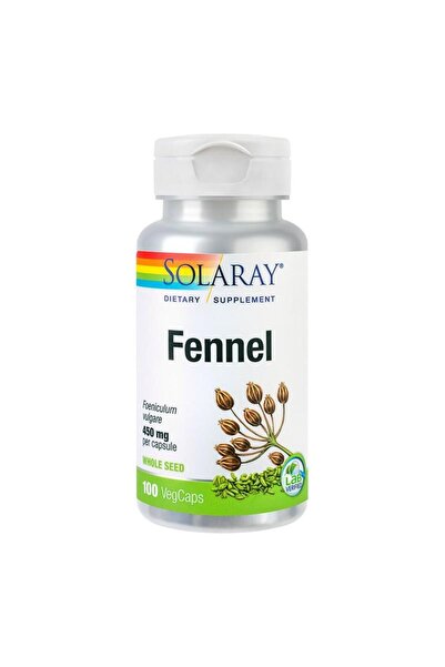 Solaray Fennel 450mg 100cps (Fenicul) Secom,