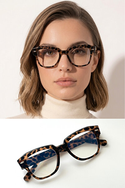 LUNE EYEWEAR RİO MAVİ IŞIK KORUMALI ŞEFFAF GÖZLÜK