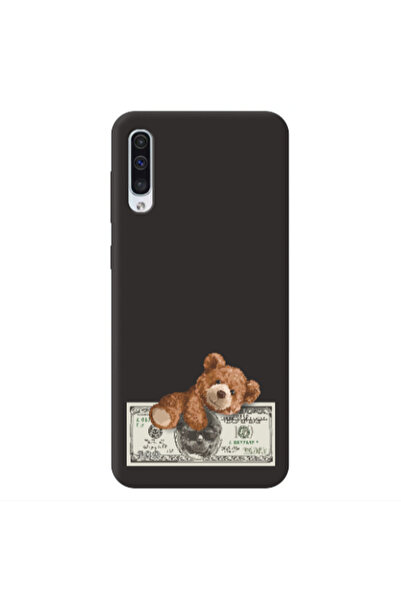 Other Samsung A50 Money Style Black Colored Silicone TPU Θήκη