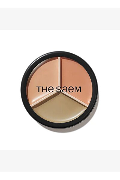 THE SAEM Cover Perfection Triple Pot Concealer 08 Middle Biege