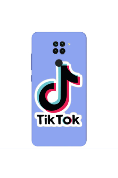 Other Xiaomi Redmi Note 9 Tik Tok Light Purple Colored Silicone TPU Θήκη