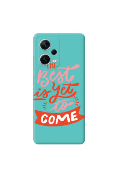 Other Xiaomi Poco X5 The Best Turquoise Colored Silicone TPU Θήκη