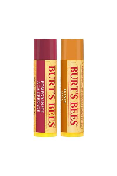 Burt's Bees كريم العناية بالشفاه بنكهة الرمان - بلسم الشفاه بالرمان + بلسم ال...