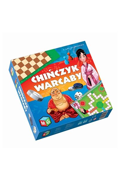Multigra Joc de dame chinezesti, Multigra, 2 in 1, Cu zaruri, Multicolor