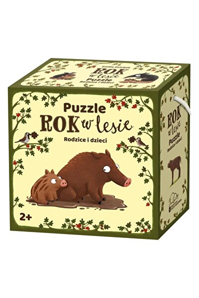 Nasza Księgarnia Puzzle pentru copii, Nasza Ksiegarnia, Model animale/padure
