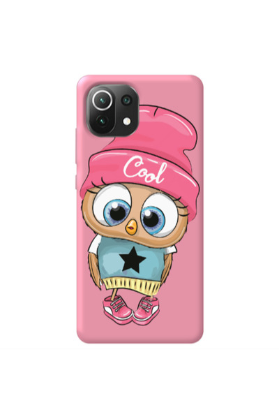Other Xiaomi Mi 11 Lite Cool Star Pink Colored Silicone TPU Θήκη