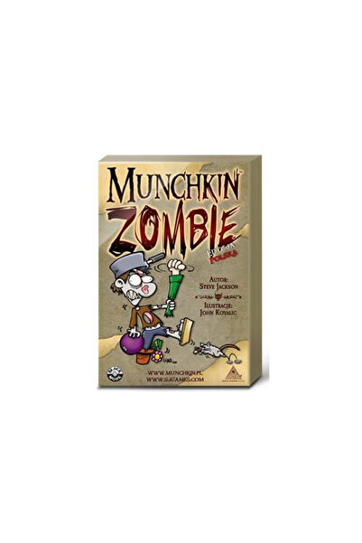 BLACK MONK Joc de societate, Black Monk, Munchkin Zombie, multicolor, 0x15x22cm