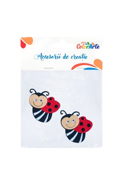 MC Micostore Accesorii creatie - albinuta fetru, set 2 buc, 8x6cm, Colorarte,...