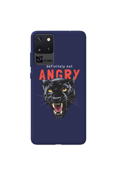 Other Samsung S20 Ultra Pointed teeth Dark blue Colored Silicone TPU Θήκη