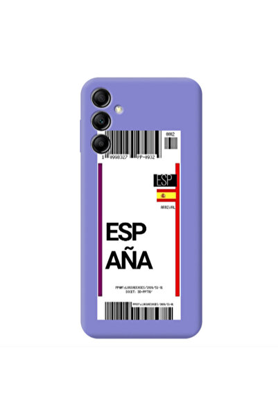 Other Samsung A24 Espana Arrival Purple Colored Silicone TPU Θήκη