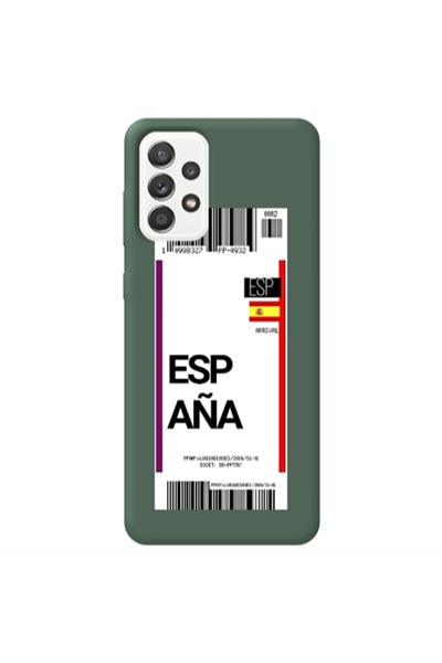 Other Samsung A52 Espana Arrival Dark Green Colored Silicone TPU Θήκη