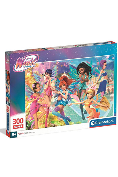 CLEMENTONI Puzzle Magic Winx 300 Piese – Aventura si Indemanare