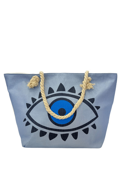 AngelsAccessories Τσάντα Θαλάσσης “Eye”-Μπλε
