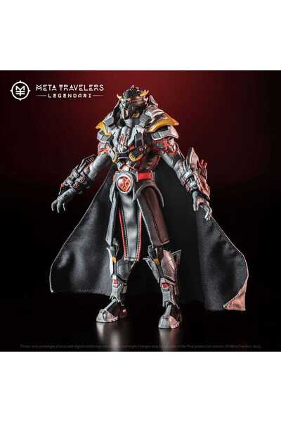 OEM Figurină de Acțiune Kael Darkhelm 1/10 - MetaTravelers: Legendari, Four H...