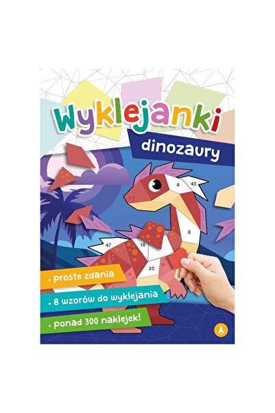 OEM Figurina Skrzat Dinozauri multicolor 18x24cm set cu abtibilduri 16 pagini