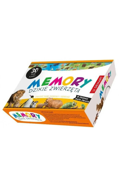 OEM Demart Gra memory Animale sălbatice perechi adulți și pui