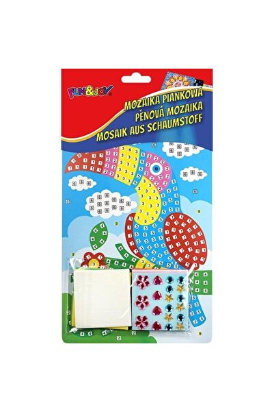 OEM Mozaic din spumă Tukan Titanum – set creativ cu suport (16,3×23,4 cm)