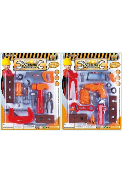 OEM Set de unelte Merkpol Super Power pentru copii 3+ atelier de meșter