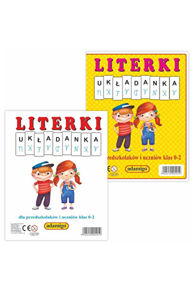 OEM Puzzle educativ cu litere Adamigo pentru copii 3+