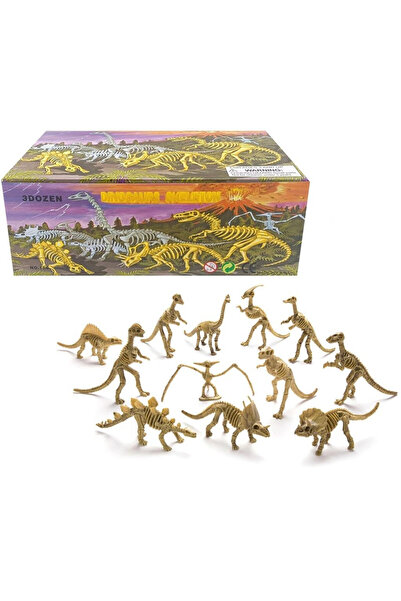 OEM Schelet de Dinozaur Educativ Trifox pentru copii 3+ 75x159 mm