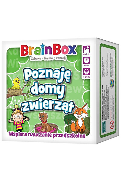 OEM BrainBox - Joc educativ despre animale și mediul lor de la Rebel