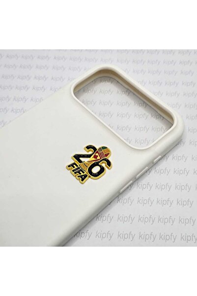 kipfy Fifa World Cup 2026 Metal Sticker with 3M Adhesive for Car, Laptop, Water Bottle, Mobile Phone & Notebook | Self-Adhesive